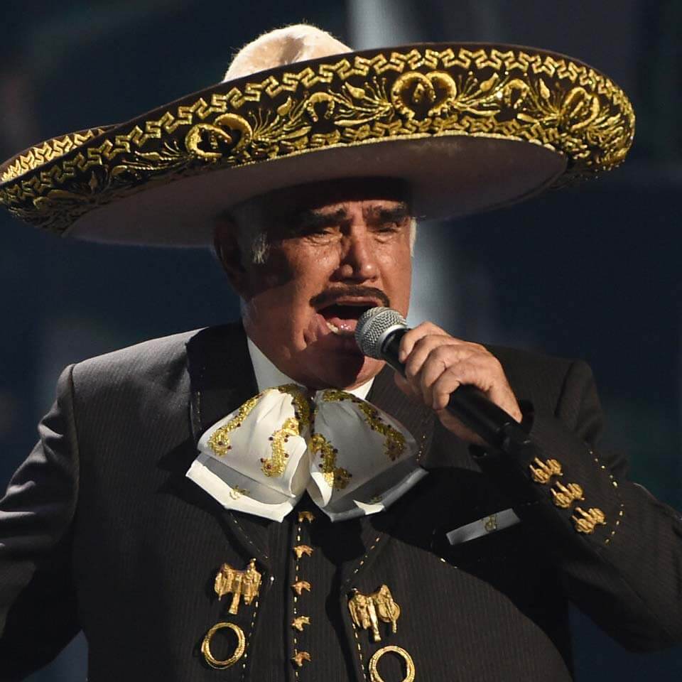 VICENTE FERNANDEZ, te vamos a extrañar.