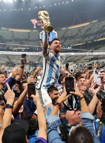 Lionel Messi se consagra como campeón del mundo con la Selección Argentina