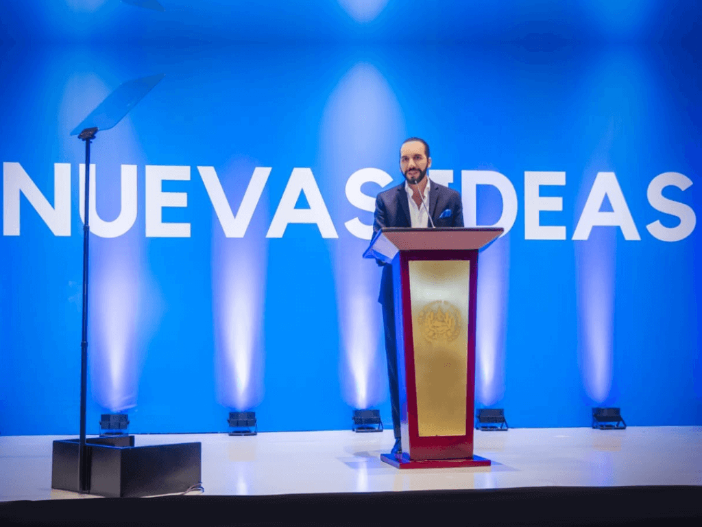 Nayib Bukele Partido Nuevas Ideas