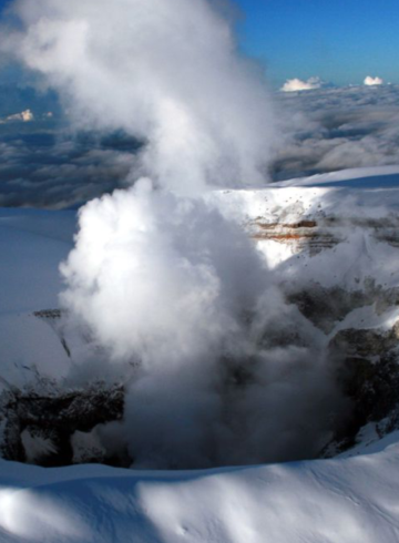 volcán nevado del ruiz