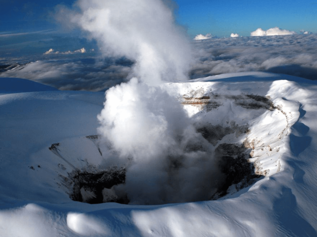 volcán nevado del ruiz