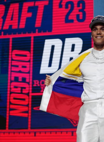 Christian González, el colombiano seleccionado por los Patriots de la NFL