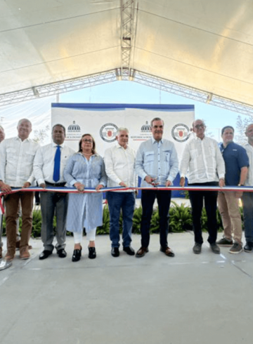 inauguración planta tratamiento de agua republica dominicana