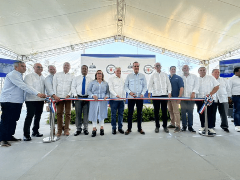 inauguración planta tratamiento de agua republica dominicana
