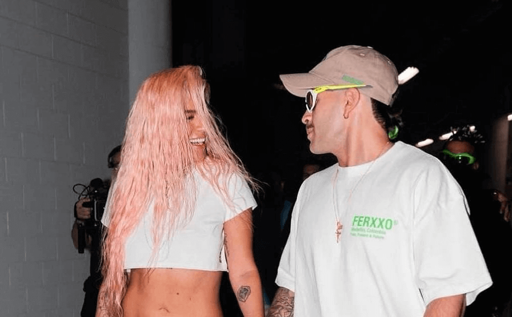 Karol G y Feid confirman su relación en público