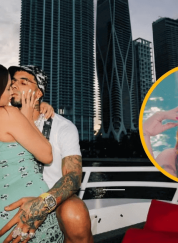 anuel publica foto con su nueva novia