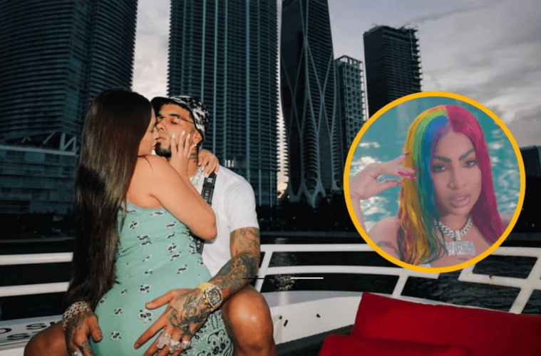 anuel publica foto con su nueva novia