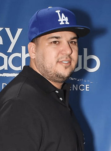 rob kardashian pareciera no ser parte del clan