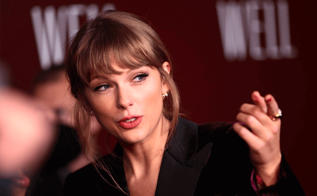 taylor swift es la artista más escuchada