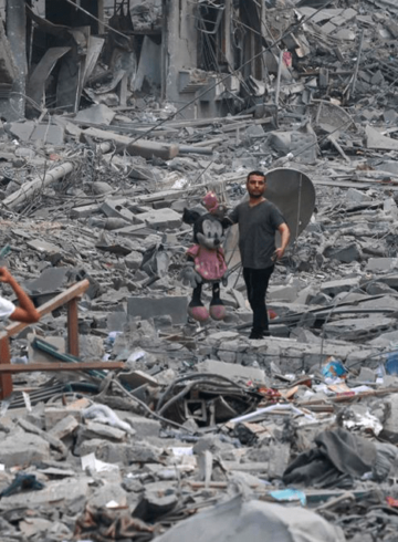 Destrucción en Gaza