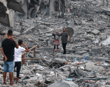 Destrucción en Gaza