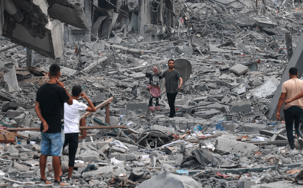 Destrucción en Gaza