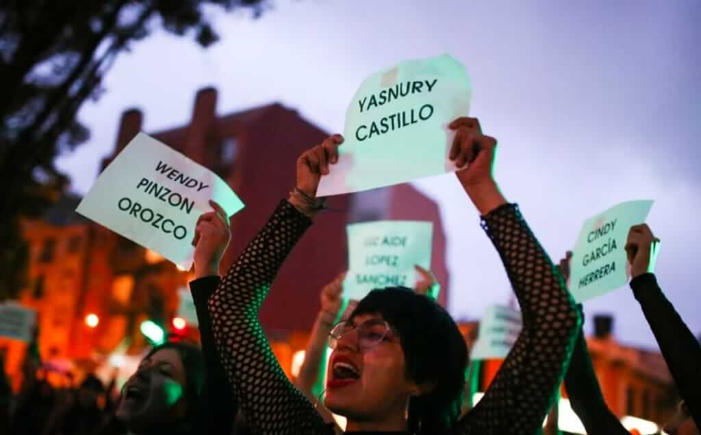 Colectivo feminista en Bogotá