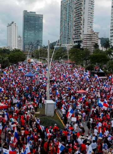 protestas movilizaciones panamá