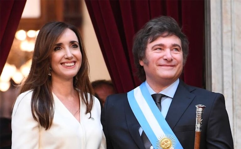 Victoria Villarruel y Javier Milei