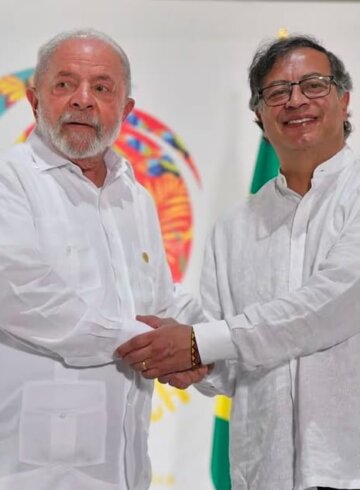 Lula da Silva y Gustavo Petro