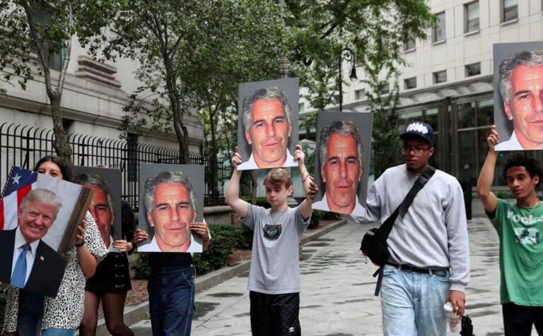 Protestas contra Epstein