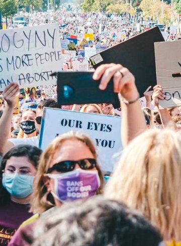 Protesta proaborto en EEUU