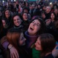 Mujeres en favor del aborto en Francia