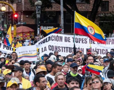 Marchas colombia 21 de abril 2024