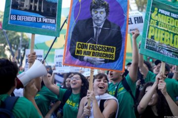 Marchas en Argentina por la educación
