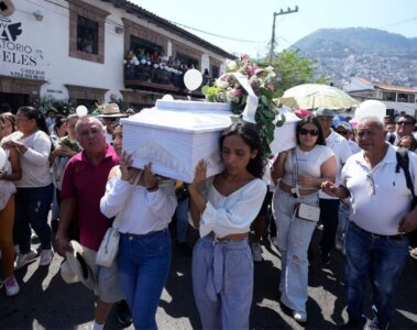 Entierro Camila Gómez