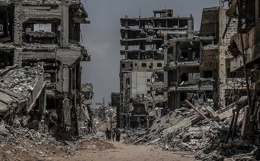 Destrucción en Gaza