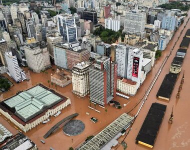 Inundaciones en Porto Alegre