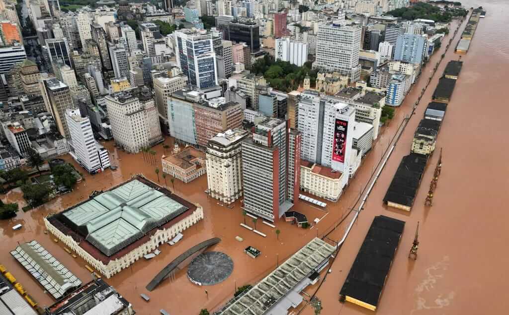 Inundaciones en Porto Alegre