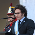 Milei en su discurso del 25 de mayo