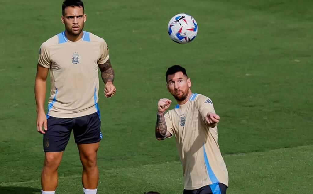 Entrenamiento de Argentina