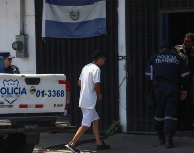 Menor detenido en El Salvador