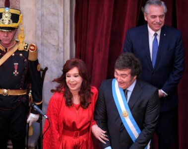 Javier Milei y Cristina Fernández