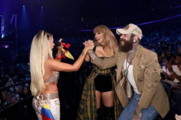 Karol G, Post Malone y Taylor Swift