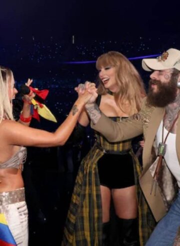 Karol G, Post Malone y Taylor Swift