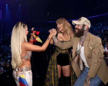 Karol G, Post Malone y Taylor Swift