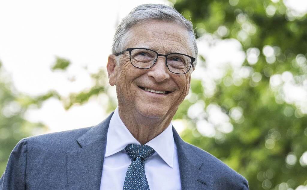 Bill Gates sonriendo