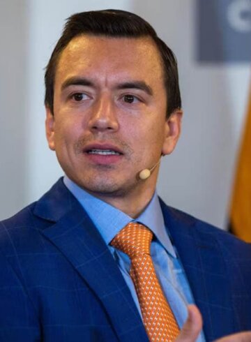 Daniel Noboa, presidente de Ecuador