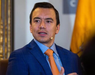 Daniel Noboa, presidente de Ecuador