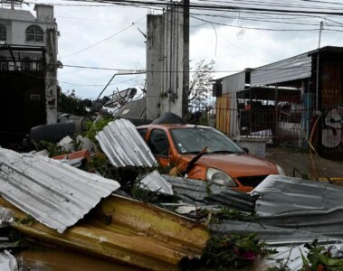 Daños causados por el huracán Otis en México