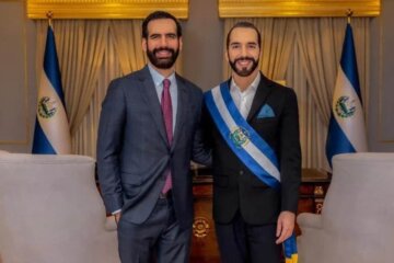 Nayib y Karim Bukele