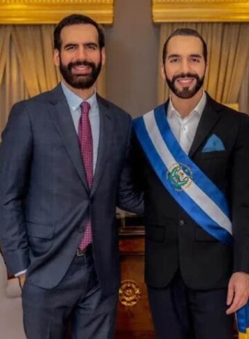 Nayib y Karim Bukele