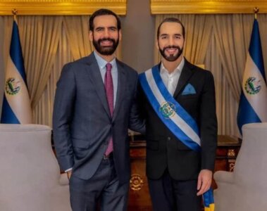 Nayib y Karim Bukele