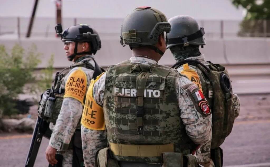 Ejercito de México en sectores fronterizos