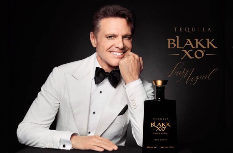 Luis Miguel lanza su nuevo tequila Blakk XO