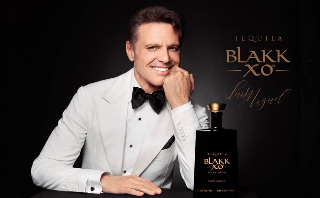 Luis Miguel lanza su nuevo tequila Blakk XO