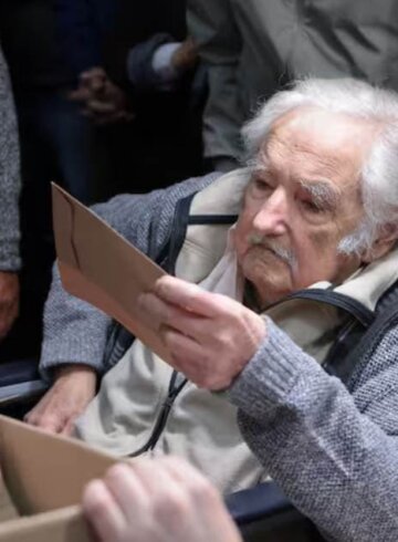 Pepe Mujica en jornada de elecciones