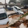 tormenta DANA dejando daños en españa