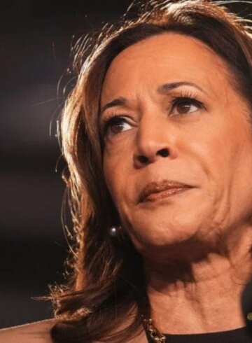 Kamala Harris en discurso