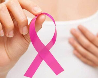 símbolo del lazo rosado que se compromete a crear conciencia sobre el Cáncer de mama